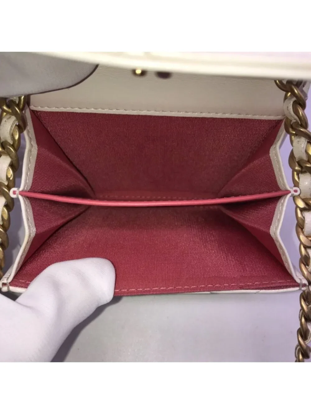 Chanel Lambskin 19 Flap Coin Purse Chain Mini Shoulder Bag Wallet Price